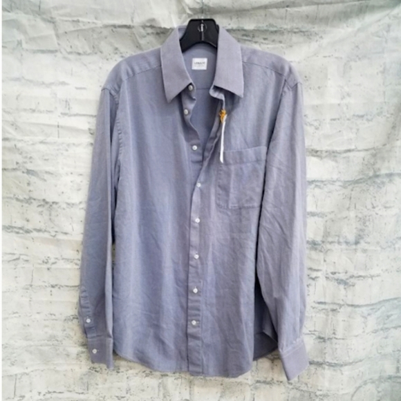 Armani Collezioni Other - Men's designer Armani collezioni Button Up down Shirt sz Large long sleeve